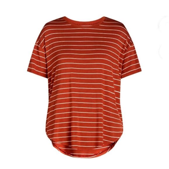 Elongated Soft Crewneck Tunic T-Shirts 2-Pack Size XXL - Picture 3 of 12